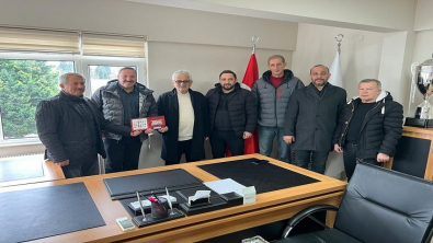 Başkan Ahmet Güntepe Ve Yönetimini Vakfımızda Ağırladık