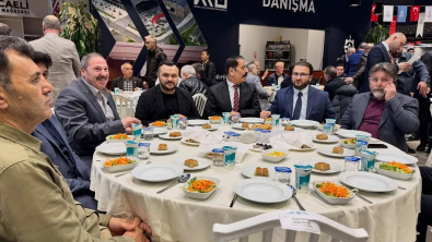 Kocaeli Gümüşhaneliler Vakfı, STK Başkanları İftar Programına Katıldı