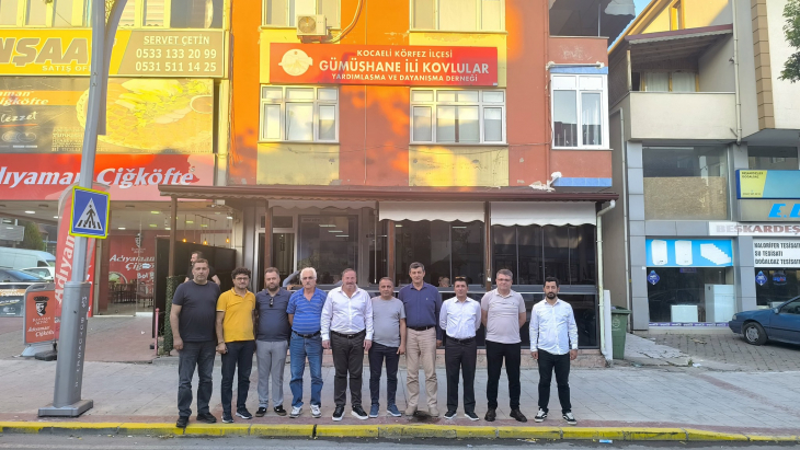 Gümüşhane Kovlular Derneği’ne Ziyaret