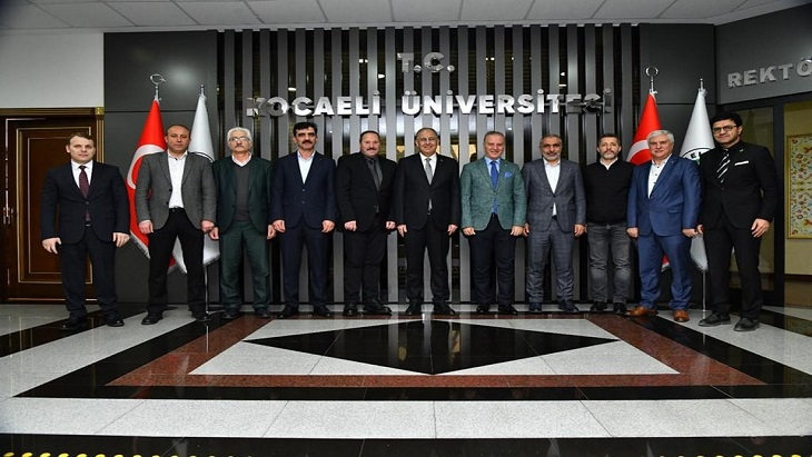 Gümüşhaneliler’den, Rektör Cantürk’e ziyaret