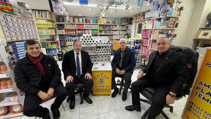 Hüsamettin Soylu’ya Taziye Ziyareti