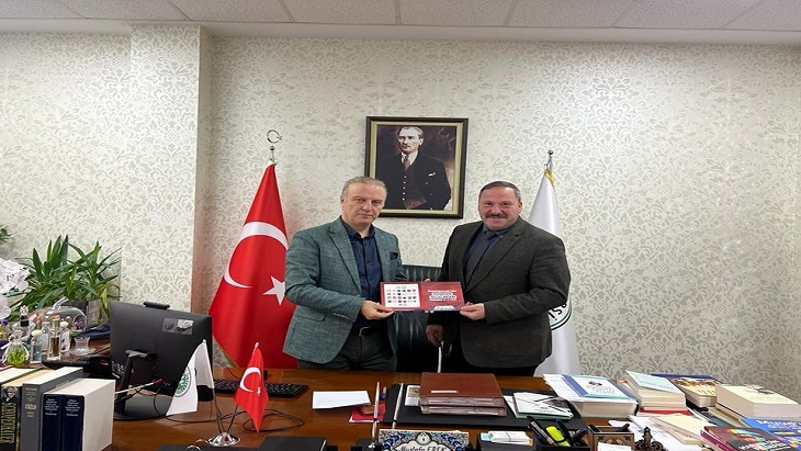 Mustafa Eren Bey'i Vakfımızda Ağırladık